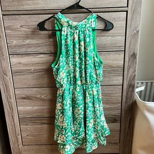 Sienna sky green high neck dress size small